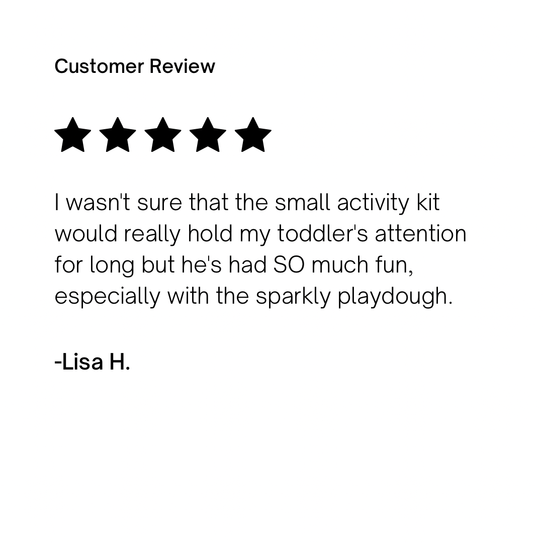 Construction Site Playdough Sensory Toy Kit