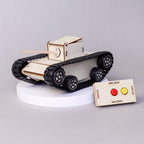 Remote-Controlled Tank DIY Kit, Educational STEM Toy