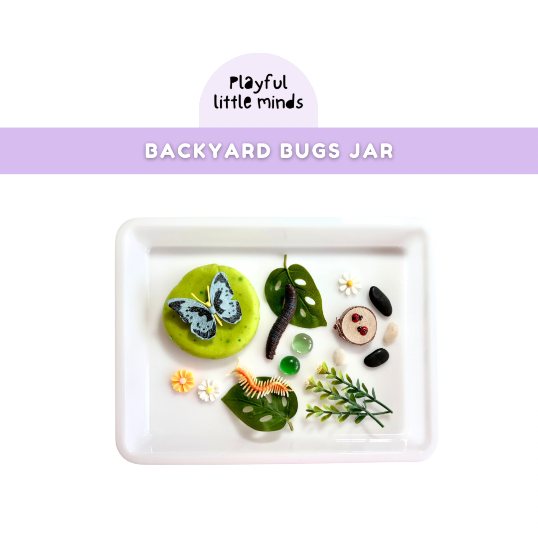 Butterfly & Bug Playdough Sensory Kit: Educational Insect-Themed Play Kit