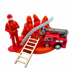 Firetruck Playdough Sensory Toy Kit