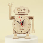 Robot Clock DIY Kit, Educational STEM Toy