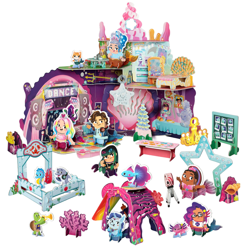 Coral Castle: Majestic Mermaids Buildable Playset