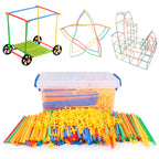 4D Straw Constructor STEM Building Toys