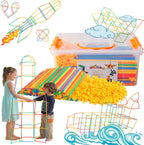 4D Straw Constructor STEM Building Toys